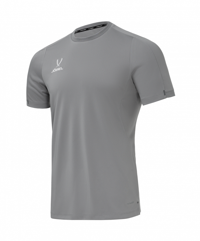 Футболка тренировочная JOGEL PREMIER PerFormDRY Training Poly Tee, серый, размер L