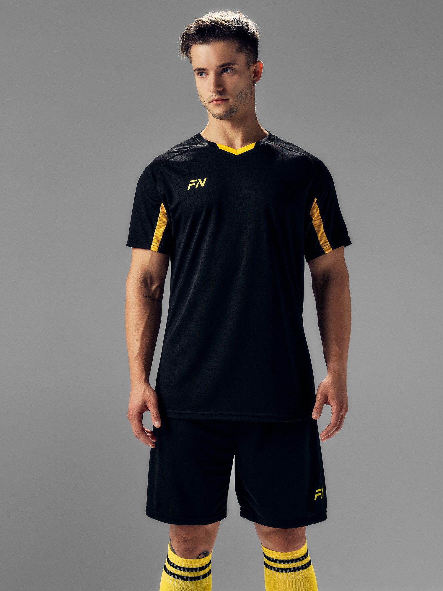 Футбольная форма FN Fame (Black/Yellow)