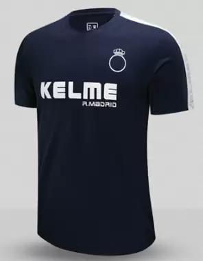 Футболка KELME Men's Short Sleeve T-Shirt Dark Blue