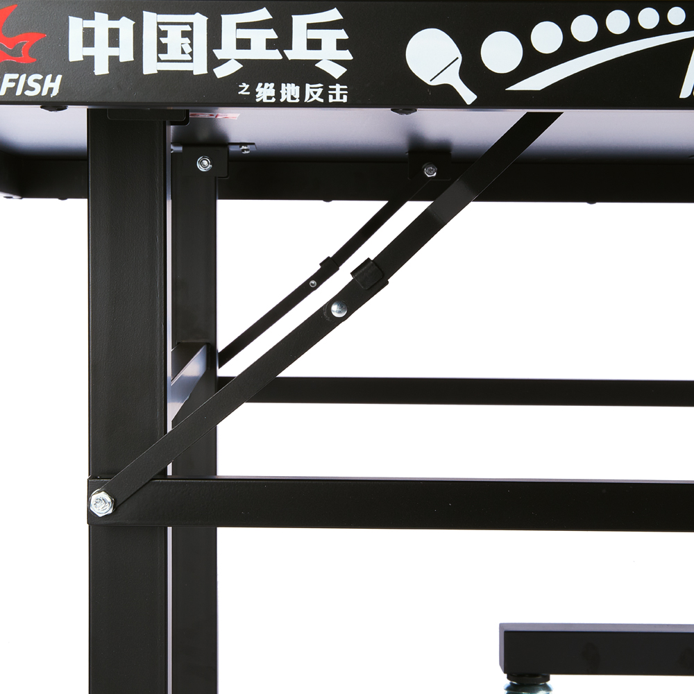 Стол для наст. тенниса DOUBLE FISH 201C-1, Indoor для закрытых помещений, толщина 18мм, синий