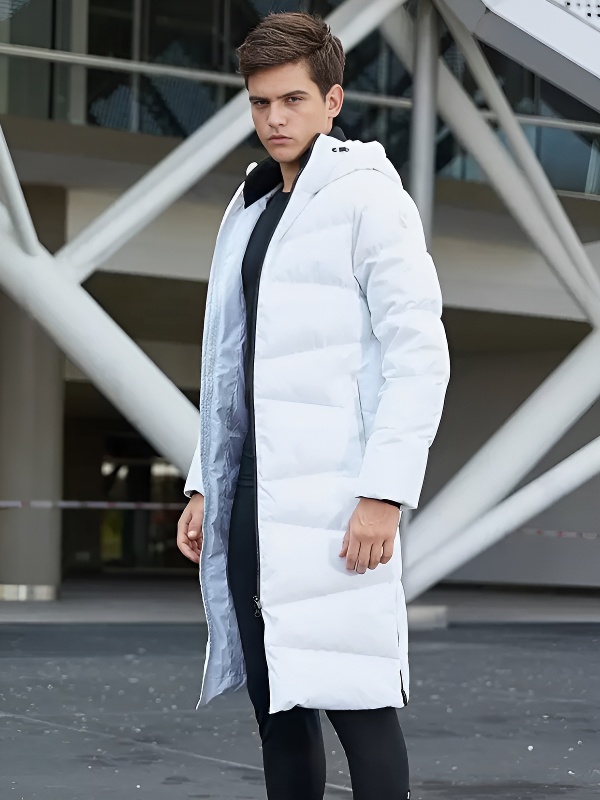 Пуховик KELME Long Down Jacket (Adult) White