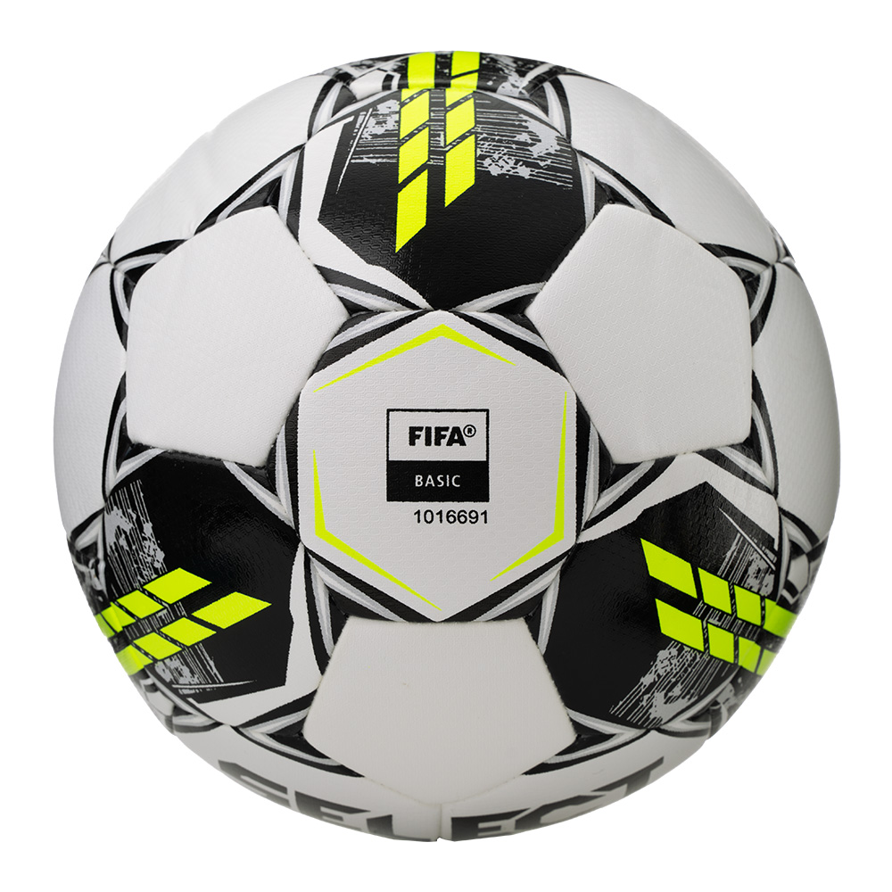 Мяч футб. SELECT Club DB V23, 0864160100, р.4, FIFA Basic, 32п, ТПУ, термо+маш. сш, рез.кам, бел-чер
