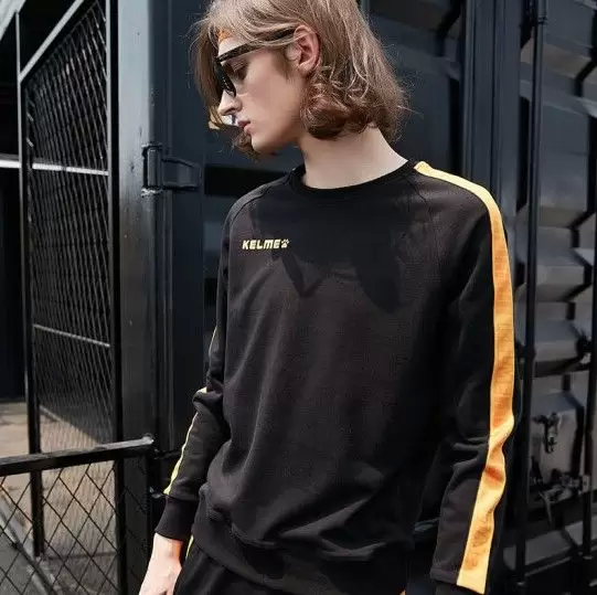 Свитшот KELME Men's Round Neck Sweater Black