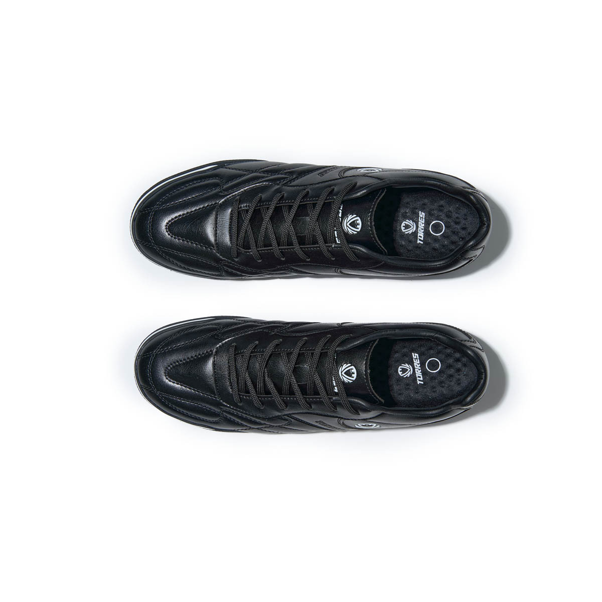 Бутсы футб.(многошиповки) TORRES TURF подростковые, TS245241120-36, р.36  , микрофибра, черный