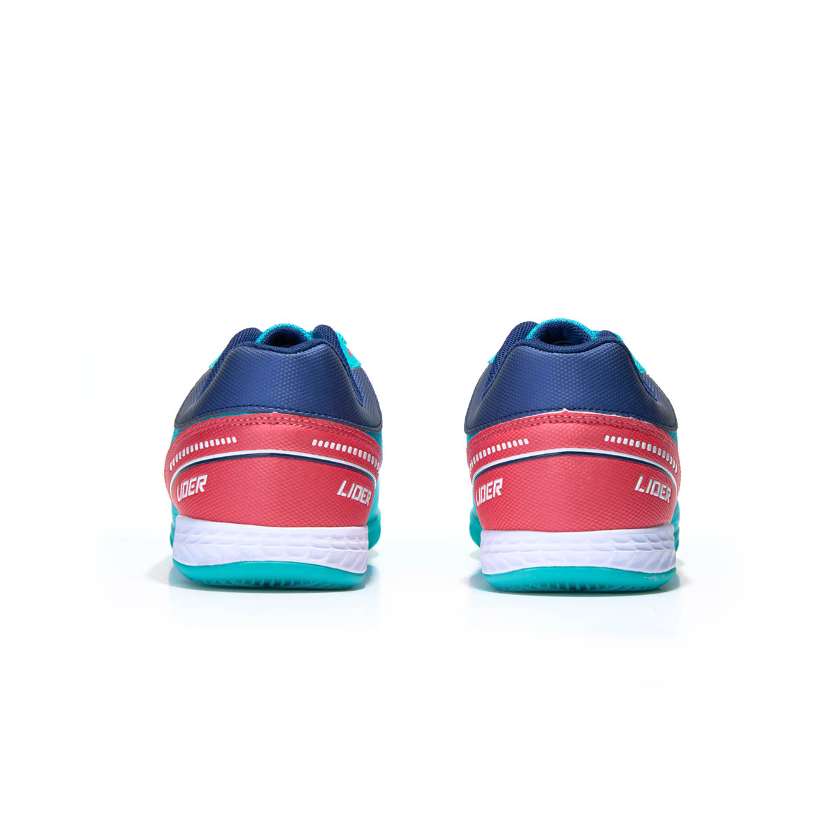 Бутсы зальные TORRES LIDER подростковые, TS14624485-34, р.34, ПУ, текстиль, бирюзовый