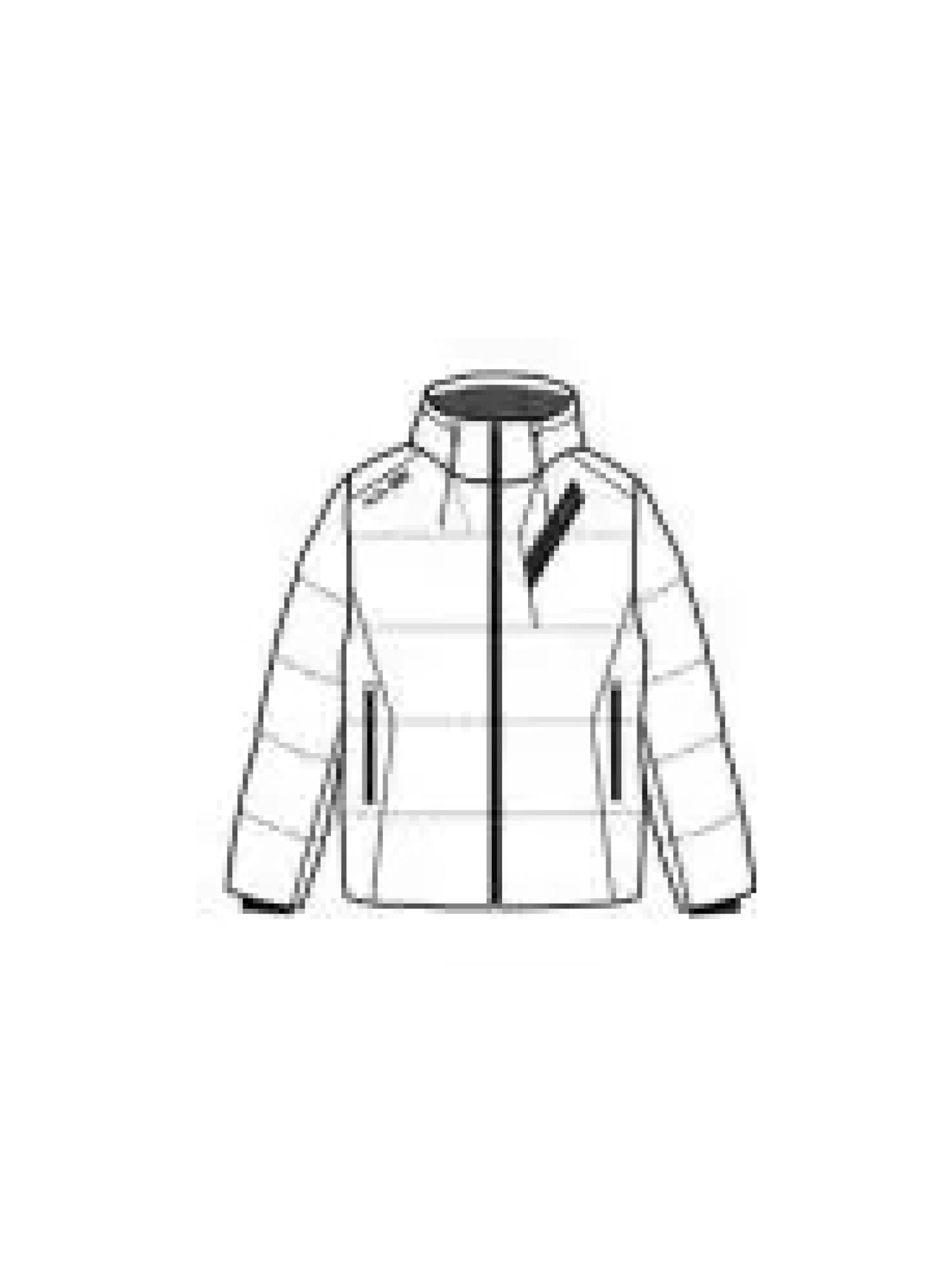 Пуховик KELME Men's Down Jacket White