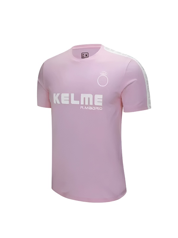Футболка KELME Men's Short Sleeve T-Shirt Light Pink
