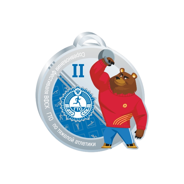 Медаль GМA 02-60/BU (акрил)