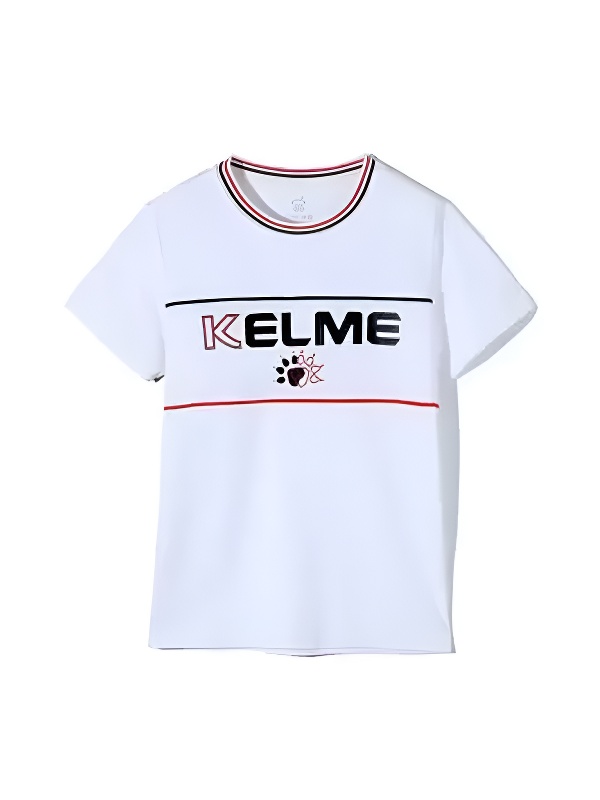Детская футболка KELME Boys Short Sleeve T-Shirt White