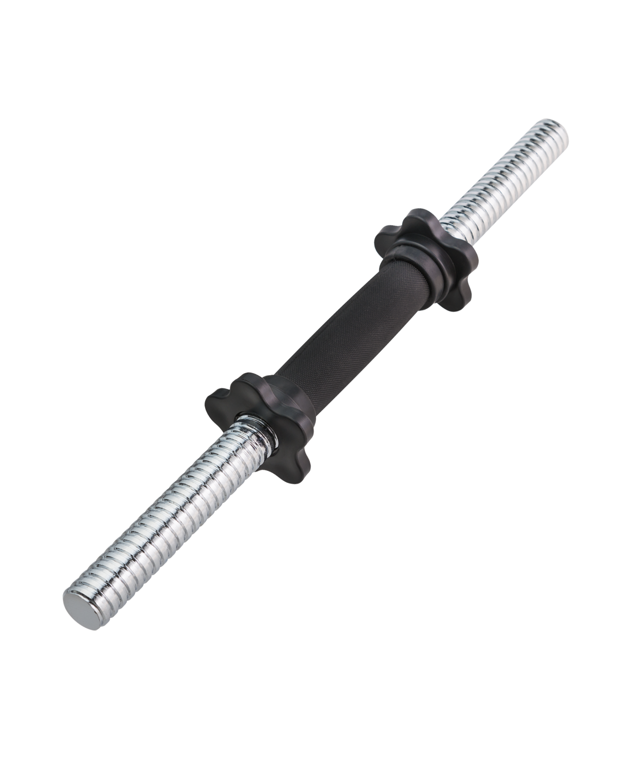 Гриф гантельный STARFIT BB-105, металлический, с пластиковыми замками, 45 см