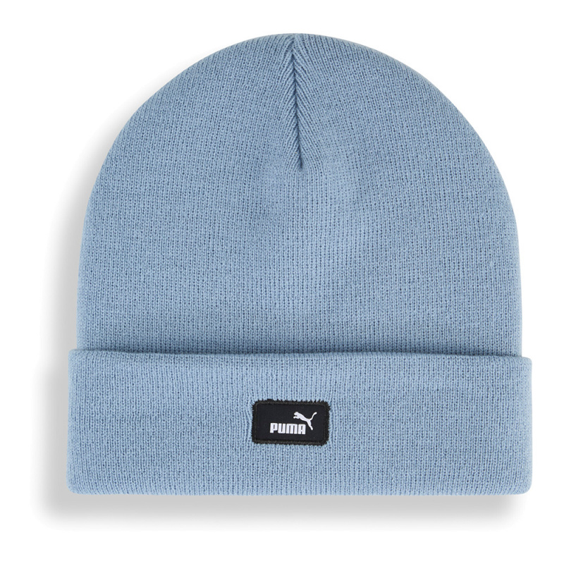 Шапка PUMA ESS Mid Crown Beanie, 02640001, 100% акрил, голубой
