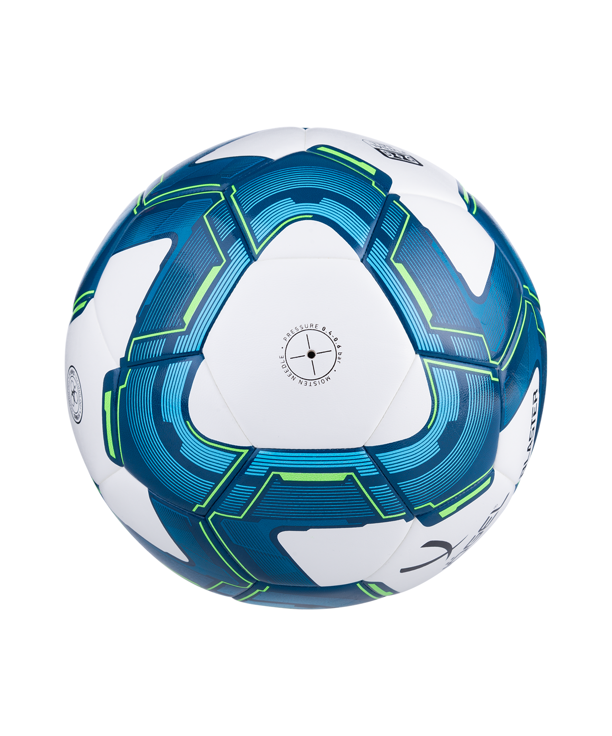 Мяч футзальный JOGEL Blaster №4, белый/синий/голубой, размер 4
