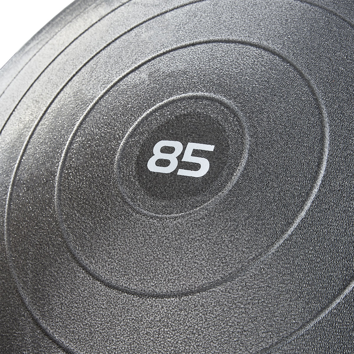 Мяч гимн. TORRES, AL121185BK, диам. 85 см, эласт. ПВХ, с защ.от взрыва,с насосом, тем.серый