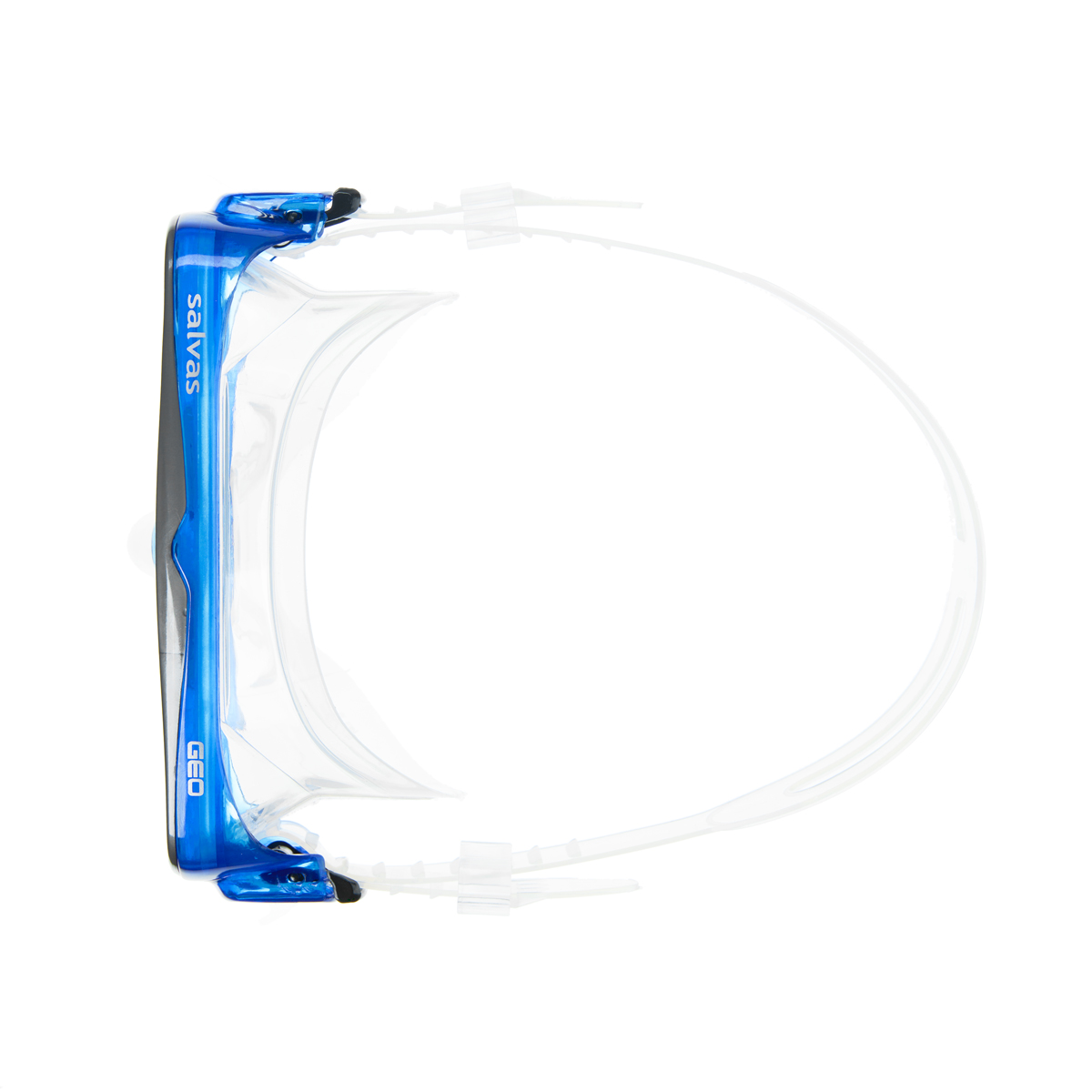 Маска для плав. Salvas Geo Jr Mask, CA105S1BYSTH, безопасн.стекло, силикон, р. Junior, синий