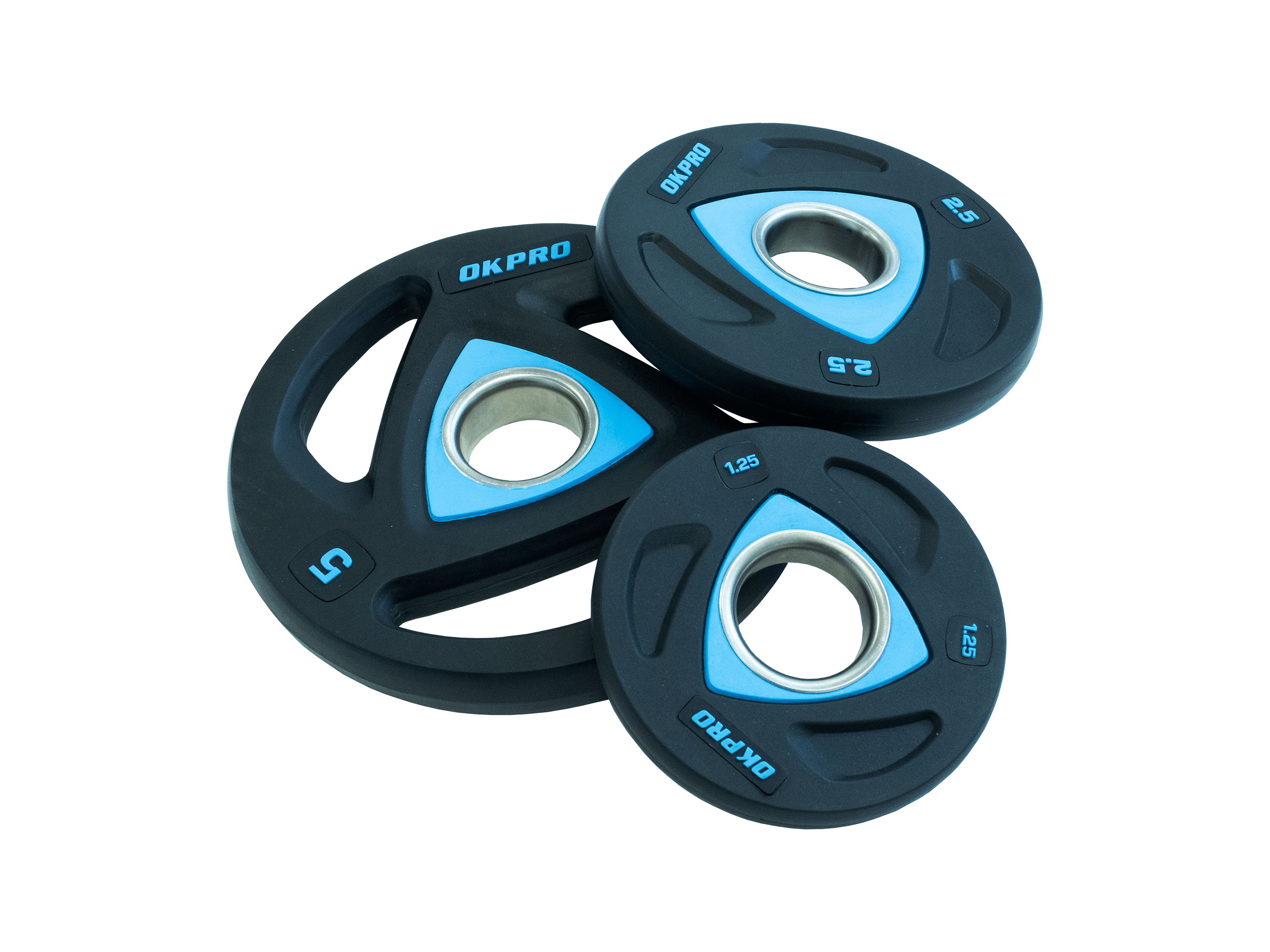 Диск олимпийский полиуретановый 1,25 кг OKPRO