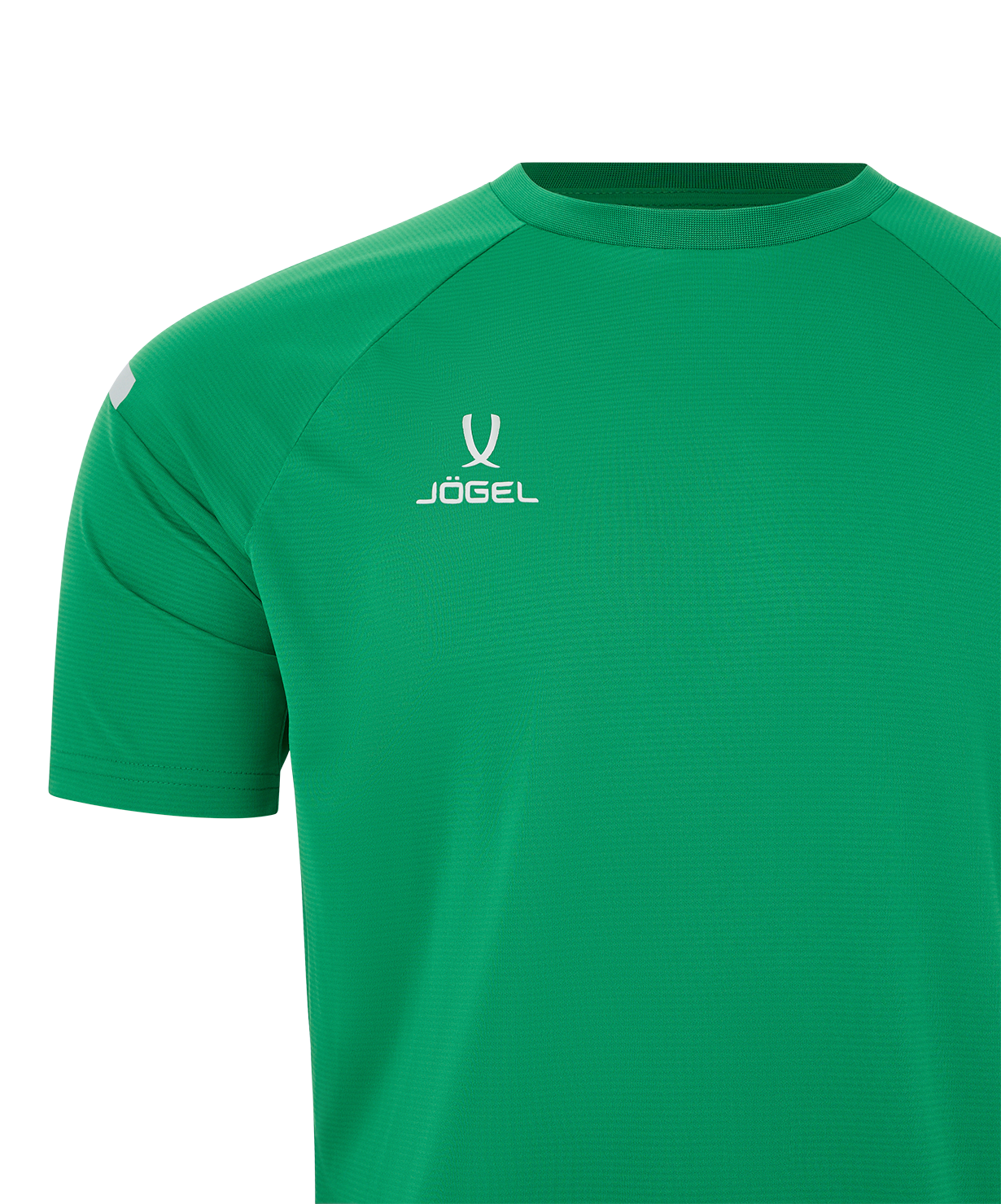 Футболка тренировочная JOGEL CAMP 2 Training Poly Tee, зеленый/белый, размер L