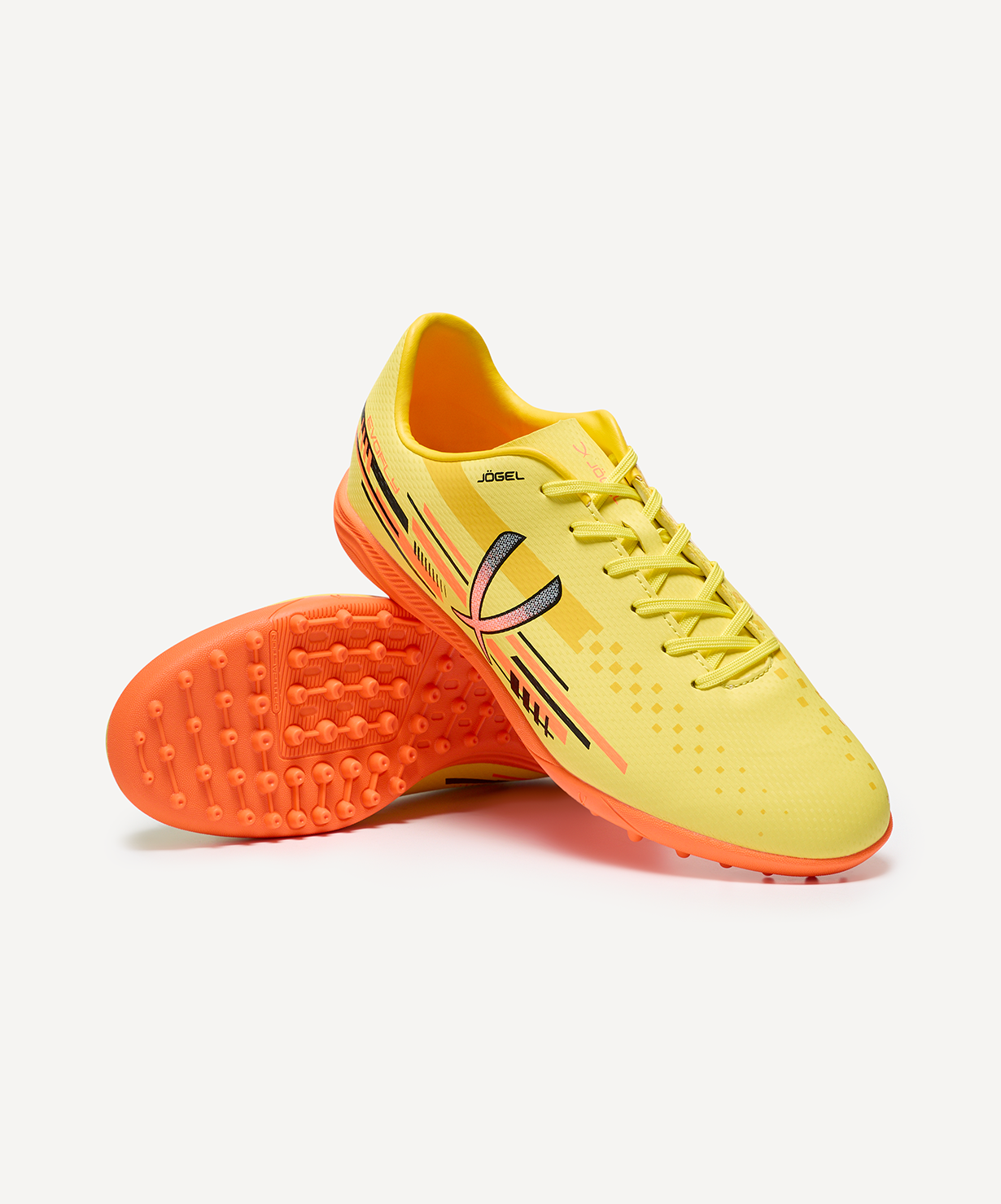 Бутсы многошиповые JOGEL Evofly TF Talant Yellow/orange
