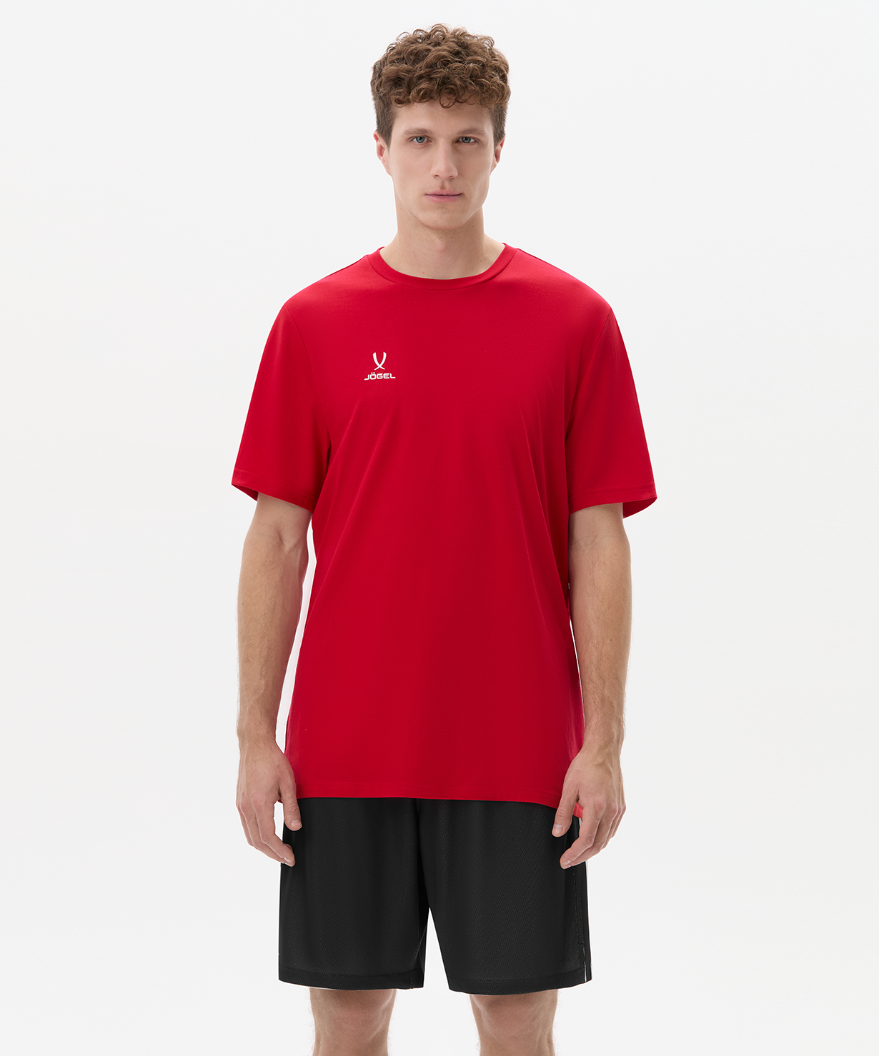 Футболка тренировочная JOGEL DIVISION PerFormDRY Training CVC R2, красный, размер L