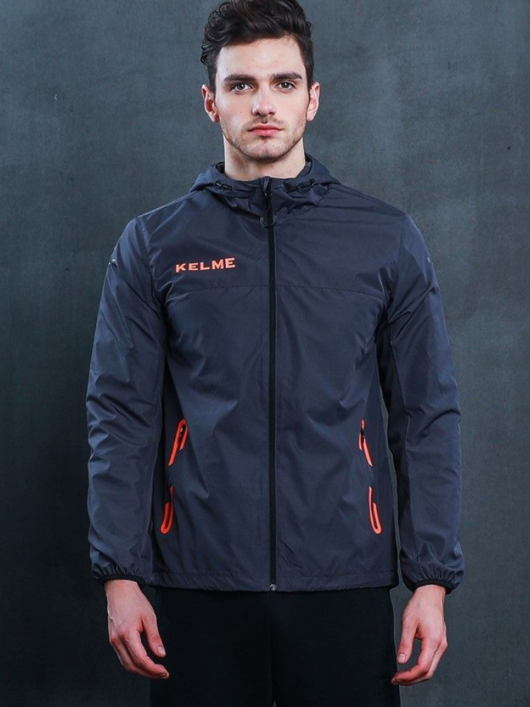 Ветровка KELME Raincoat Dark Grey