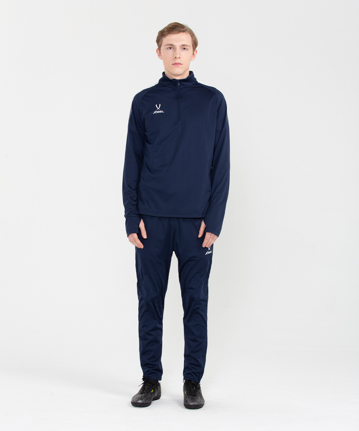 Джемпер тренировочный CAMP Training Top 1/4 Zip, темно-синий, размер L