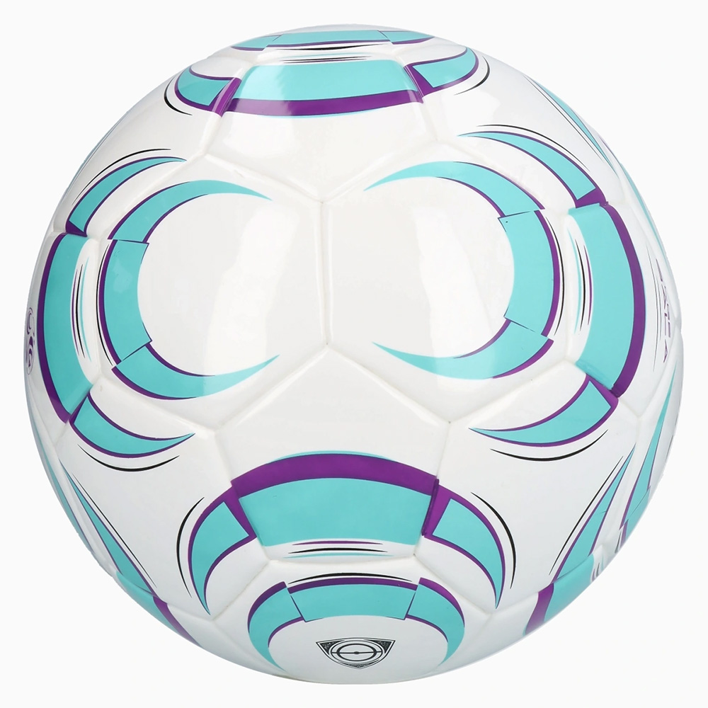 Мяч футзал. ADIDAS Tiro League Sala JW1526, р.4, FIFA Basic, 32 пан, ТПУ, термосш., бело-бирюз-фиол