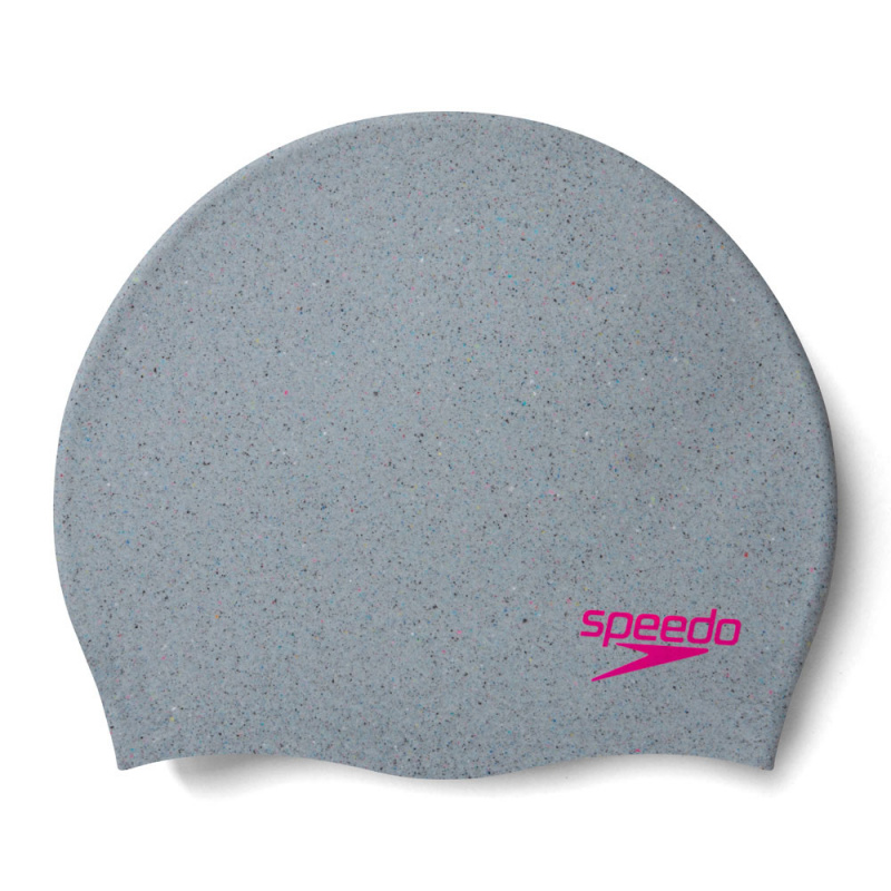Шапочка для плав. SPEEDO Recycled Cap, 8-1130814565, ГОЛУБОЙ, силикон