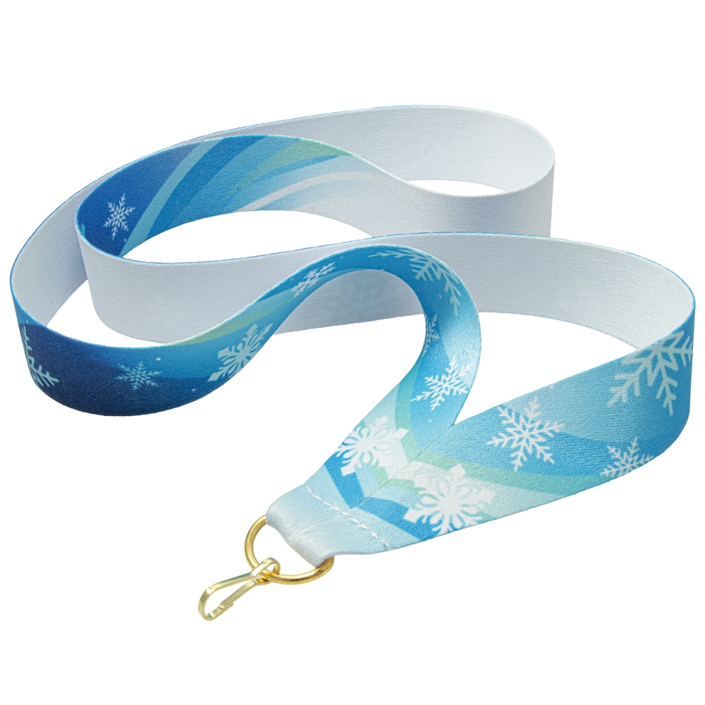 Лента для медали Снежинка (1-сторонняя, 25 мм)