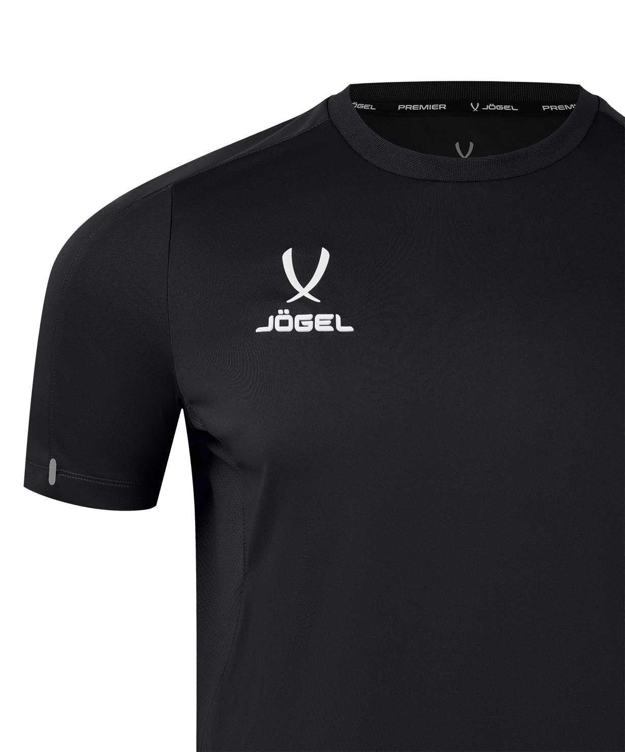 Футболка тренировочная JOGEL PREMIER PerFormDRY Training Poly Tee, черный, размер L