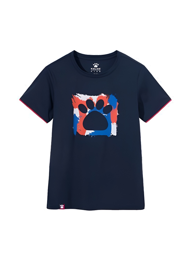 Детская футболка KELME Short Sleeve T-Shirt Kid Dark Blue