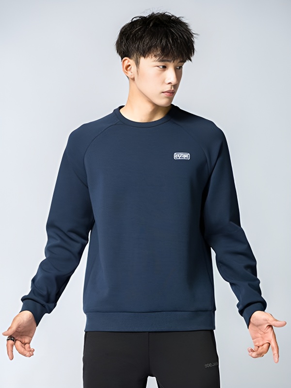Свитшот KELME Men's Round Neck Sweater Dark Blue