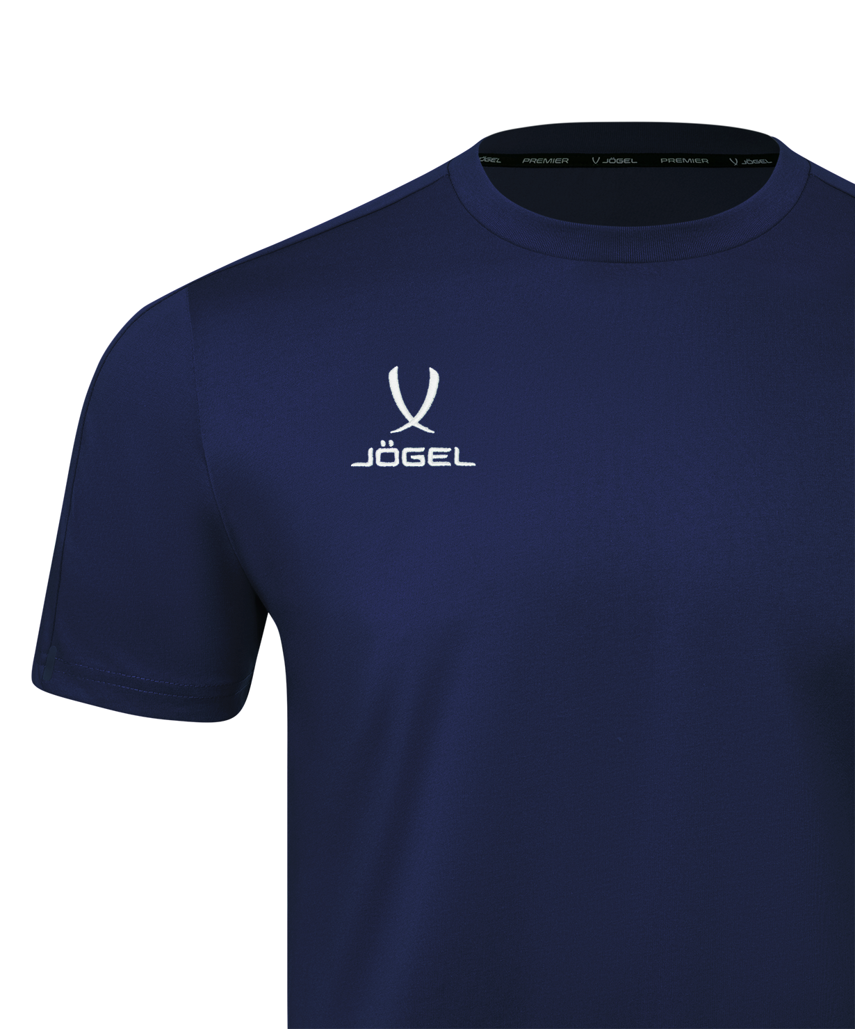 Футболка тренировочная JOGEL PREMIER PerFormDRY TRN CVC Tee, темно-синий, размер L