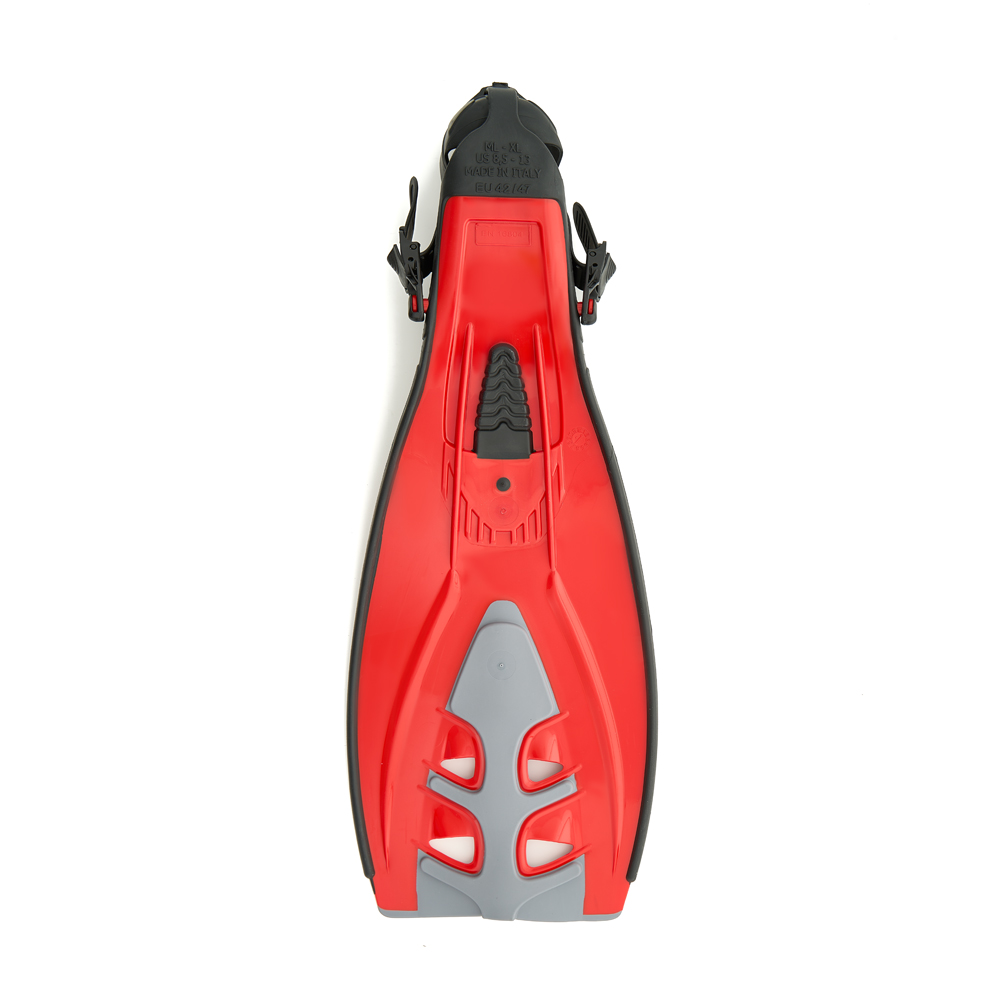 Ласты для плав. Salvas Tonic Dive, BA190LXR1STS,TPR и Technoflex, р. L/XL, красный