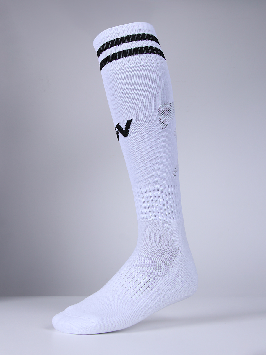 Детские гетры FN Soccer Socks Kid (White/Black)