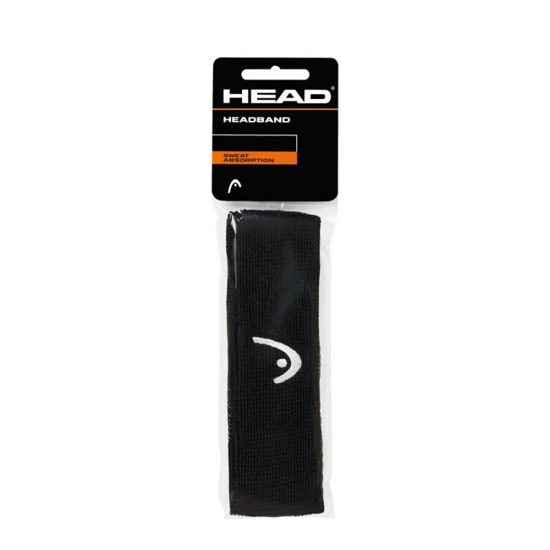 Повязка на голову HEAD 2", 285080-BK, шир. 5 см, 90%нейлон,10%эластан, черный
