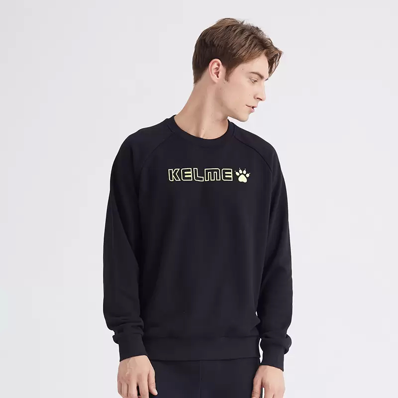 Свитшот KELME Men's Round Neck Sweater Black