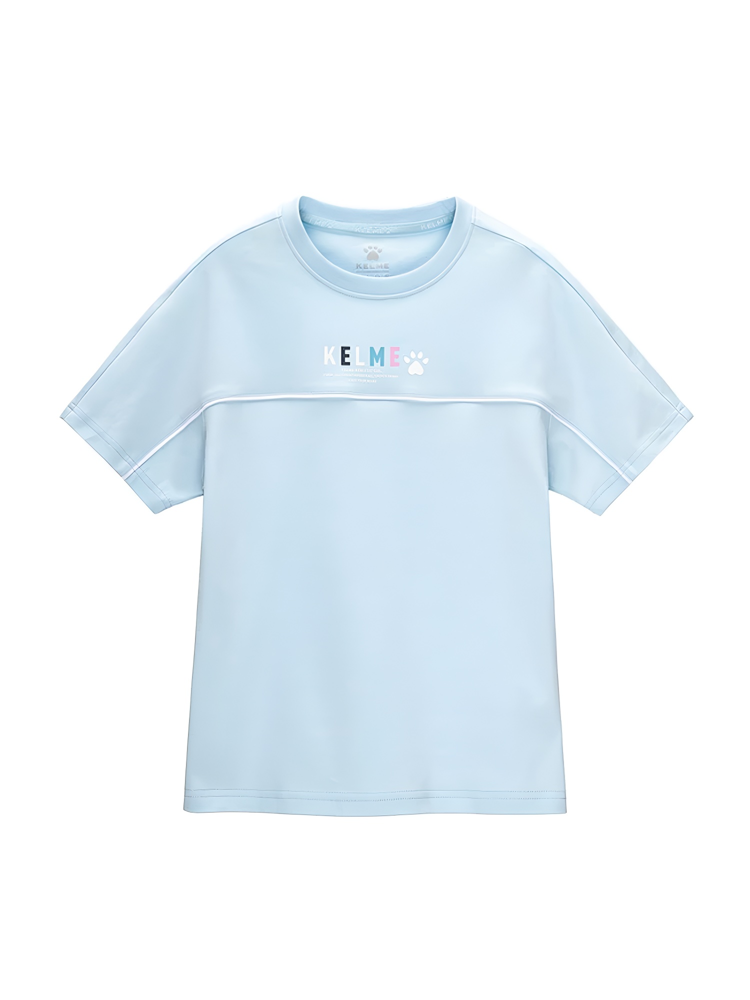Футболка KELME Short Sleeve T-Shirt Kid Light Blue