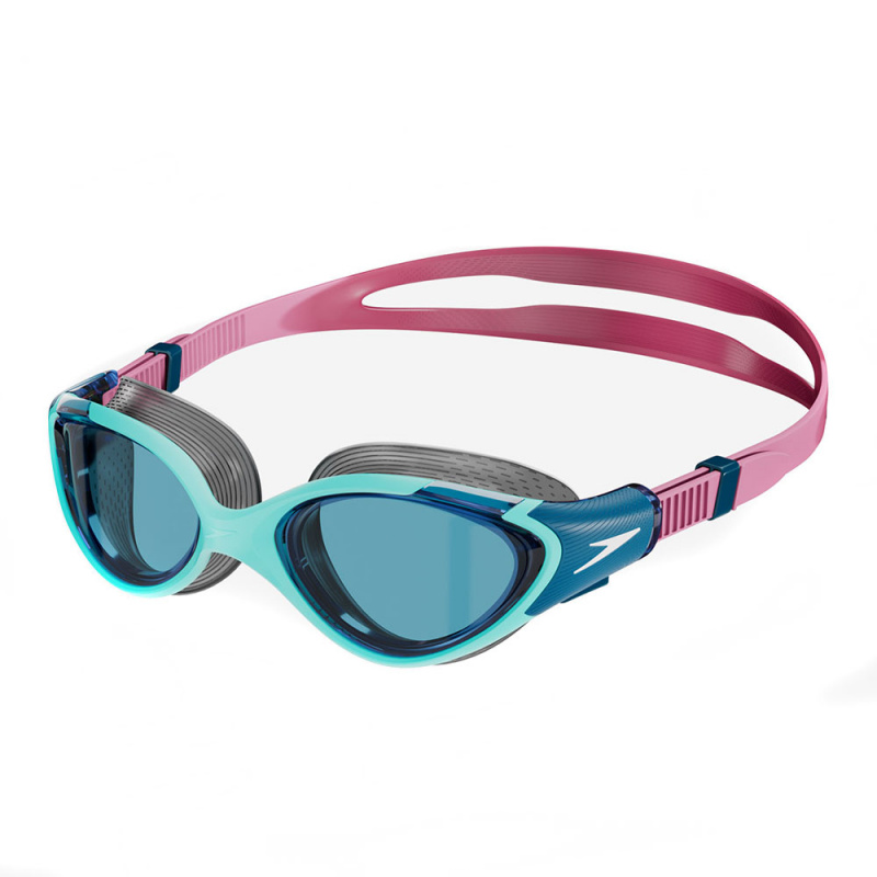Очки для плав. SPEEDO Biofuse 2.0 Women`s, 8-00377616736, ГОЛУБЫЕ линзы, голубая оправа