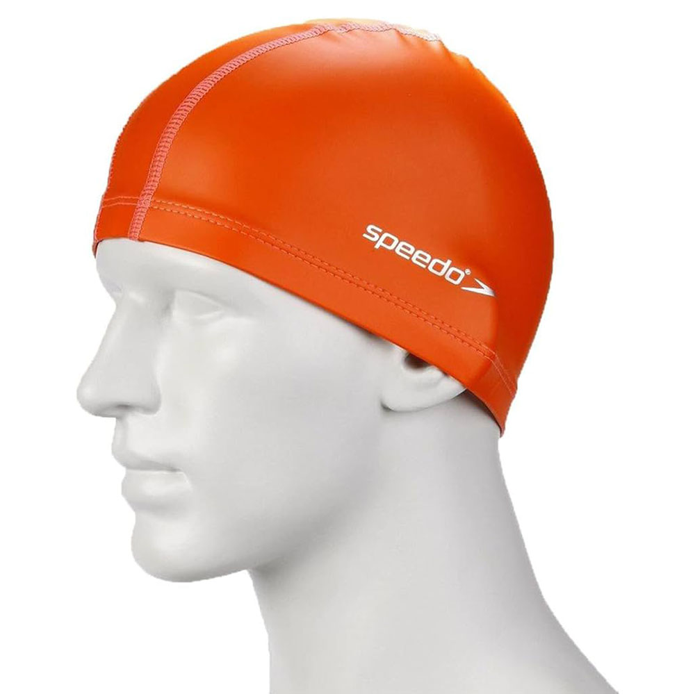 Шапочка для плав. SPEEDO Pace Cap, 8-720641288B, ОРАНЖЕВЫЙ, полиэстер, эластан, полиуретан