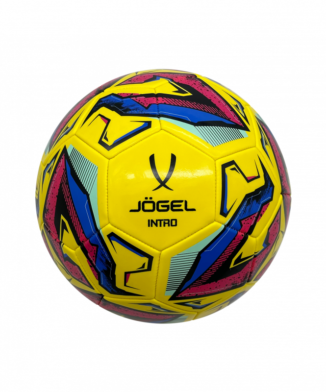 Мяч футбольный JOGEL Intro №5, желтый, размер 5