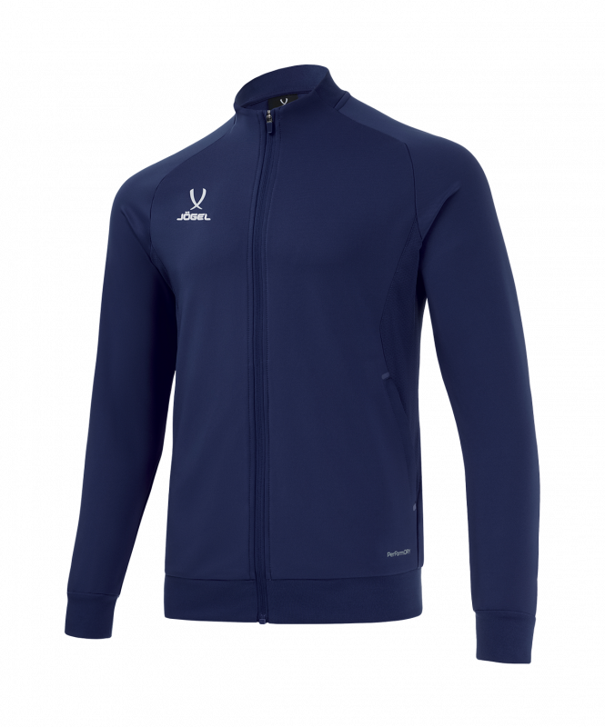 Джемпер тренировочный на молнии JOGEL PREMIER PerFormDRY Training FZ Jacket, темно-синий, размер L