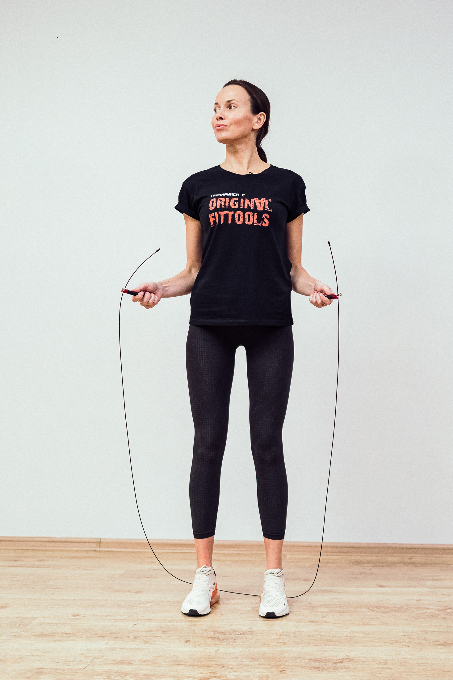 Скакалка профессиональная регулируемая скоростная FT-JR-SQD