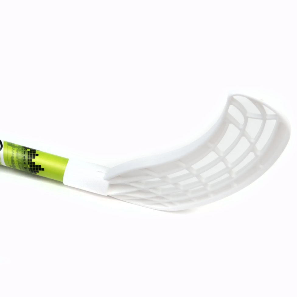 Клюшка для флорбола RealStick Player, MR-KF-Pl95, 95см, прямой крюк, композит, черно-салатовый