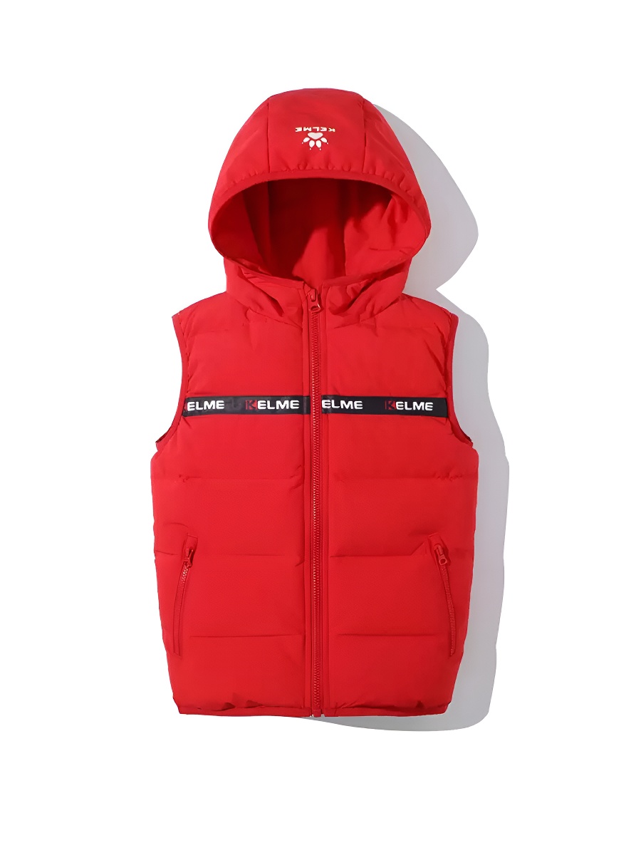 Детский жилет KELME Boys Wear Down Vests On Both Sides Red