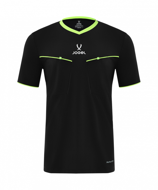 Футболка судейская JOGEL DIVISION PerFormDRY Referee SS Tee 2.0, черный, размер L