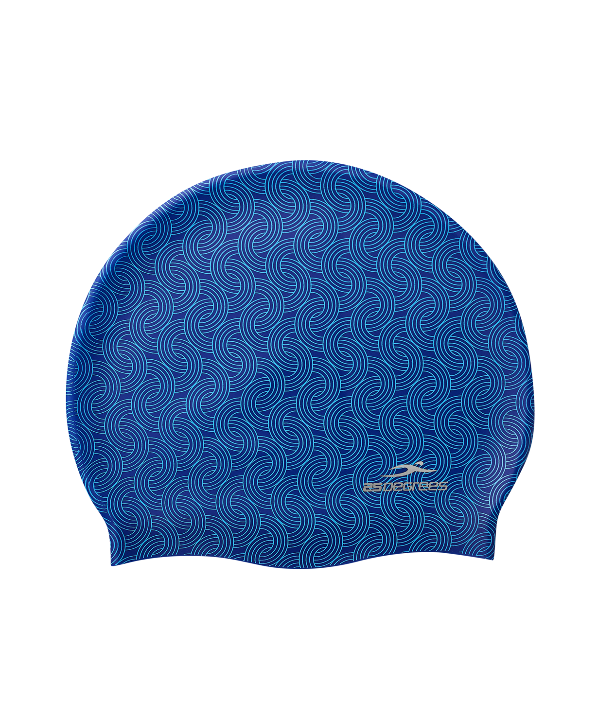 Шапочка для плавания 25DEGREES Twist Blue, силикон