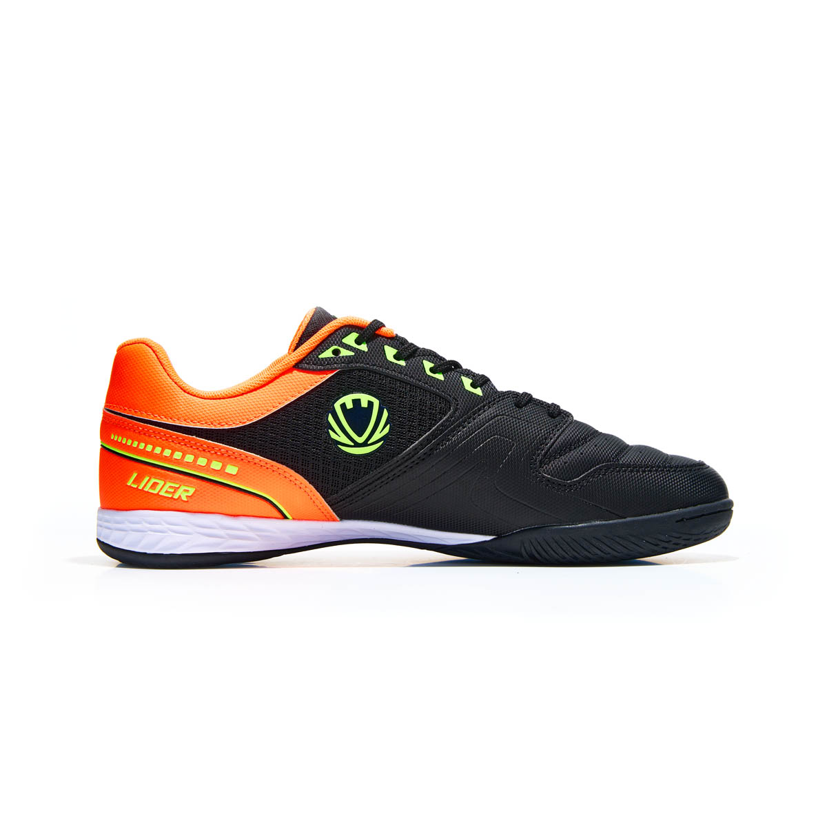 Бутсы зальные TORRES LIDER, TS14624159-41, р.41, ПУ, текстиль, черный