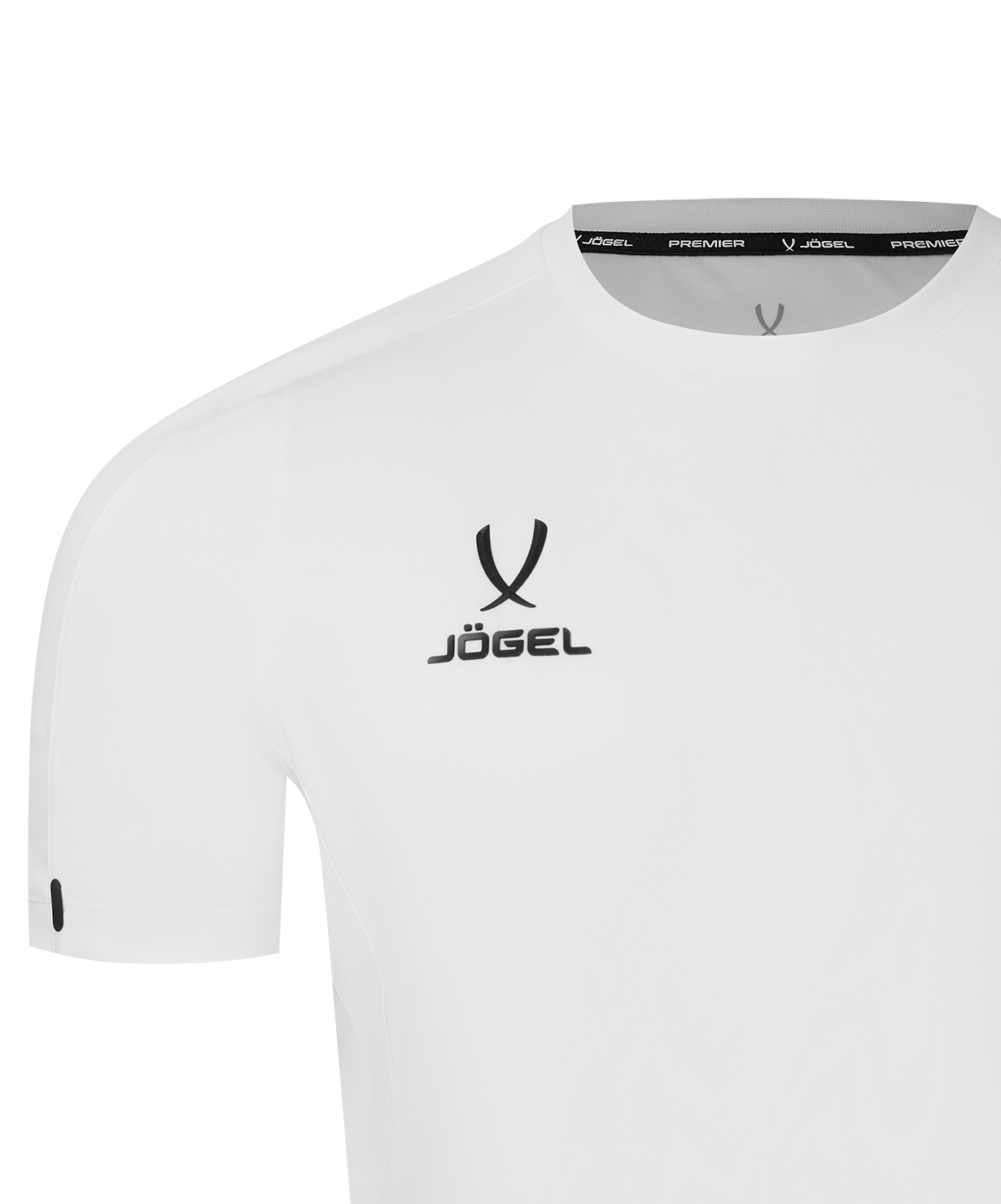 Футболка тренировочная JOGEL PREMIER PerFormDRY Training Poly Tee, белый, размер L