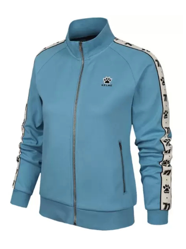 Олимпийка KELME Women's Knitted Jacket Light Blue
