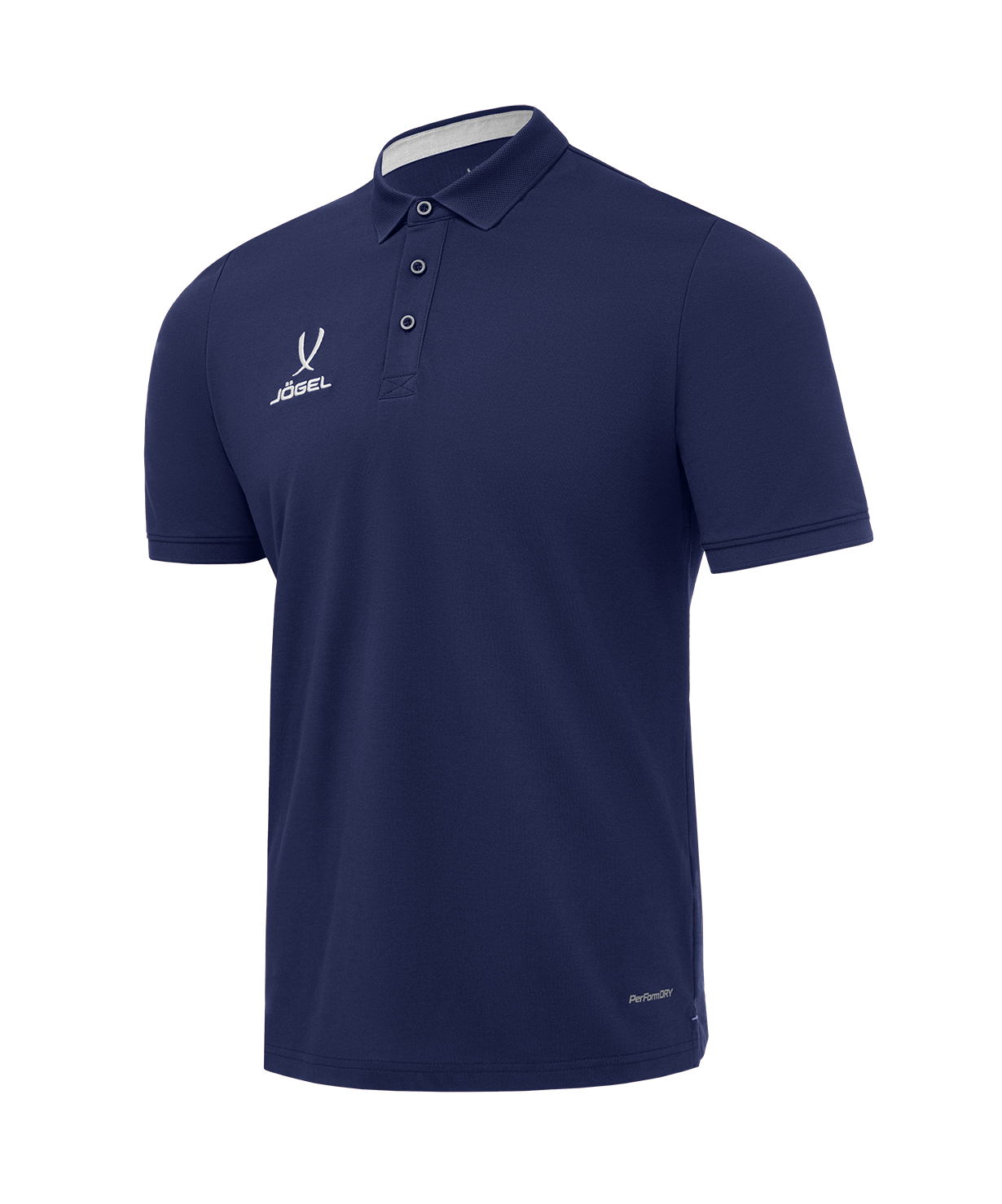 Поло JOGEL PREMIER PerFormDRY CVC Polo, темно-синий