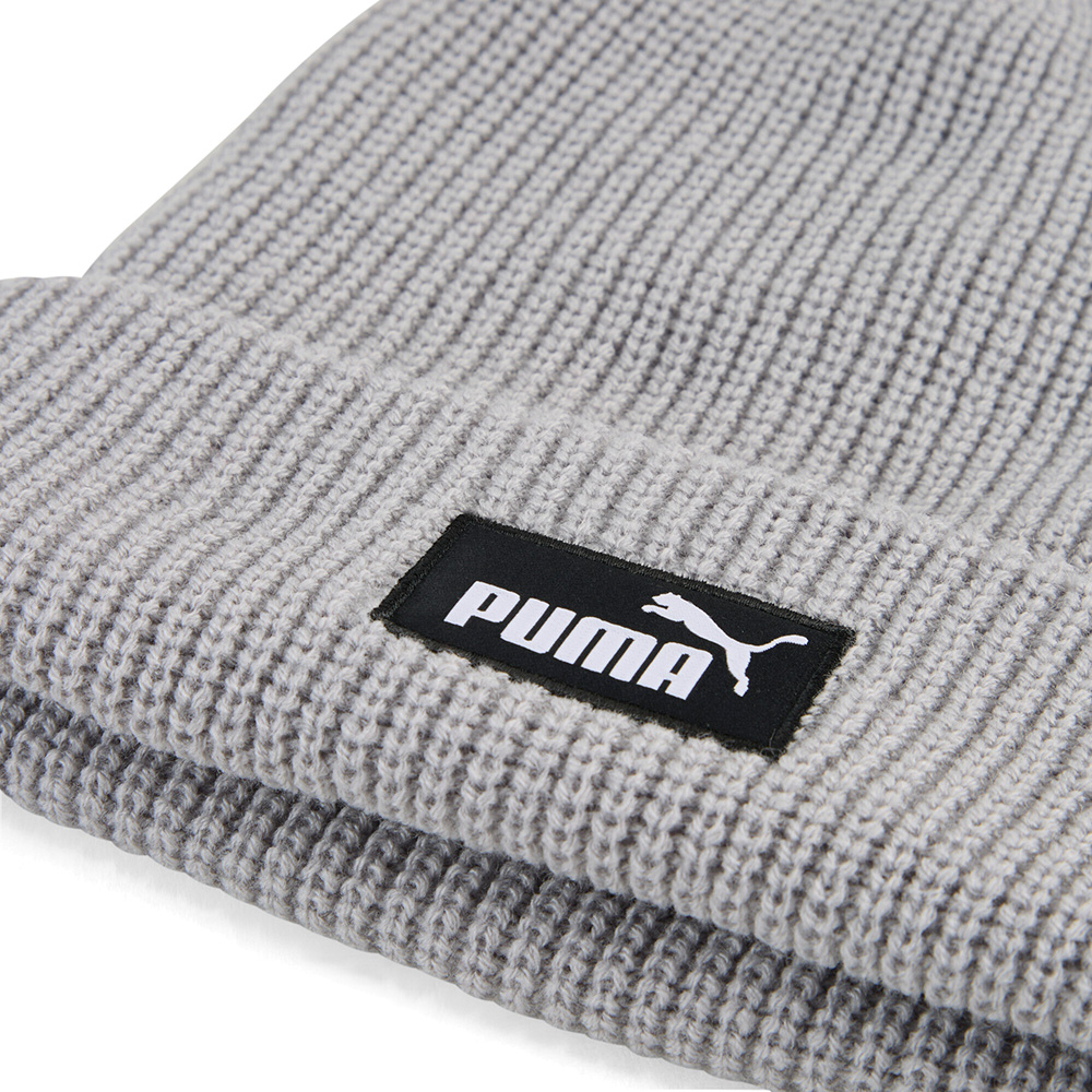 Шапка PUMA ESS High Crown Beanie, 02641002, 100% акрил, серый